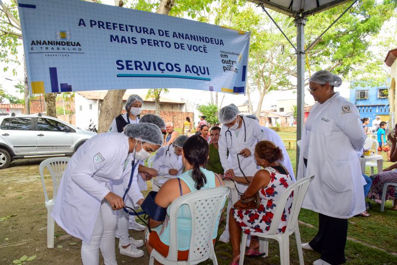 Programa Prefeitura em Movimento no bairro do Curuçambá