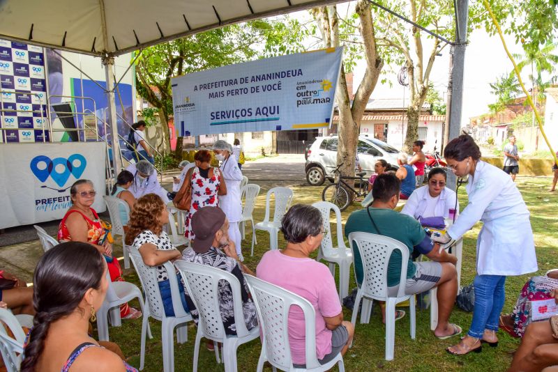 Programa Prefeitura em Movimento no bairro do Curuçambá