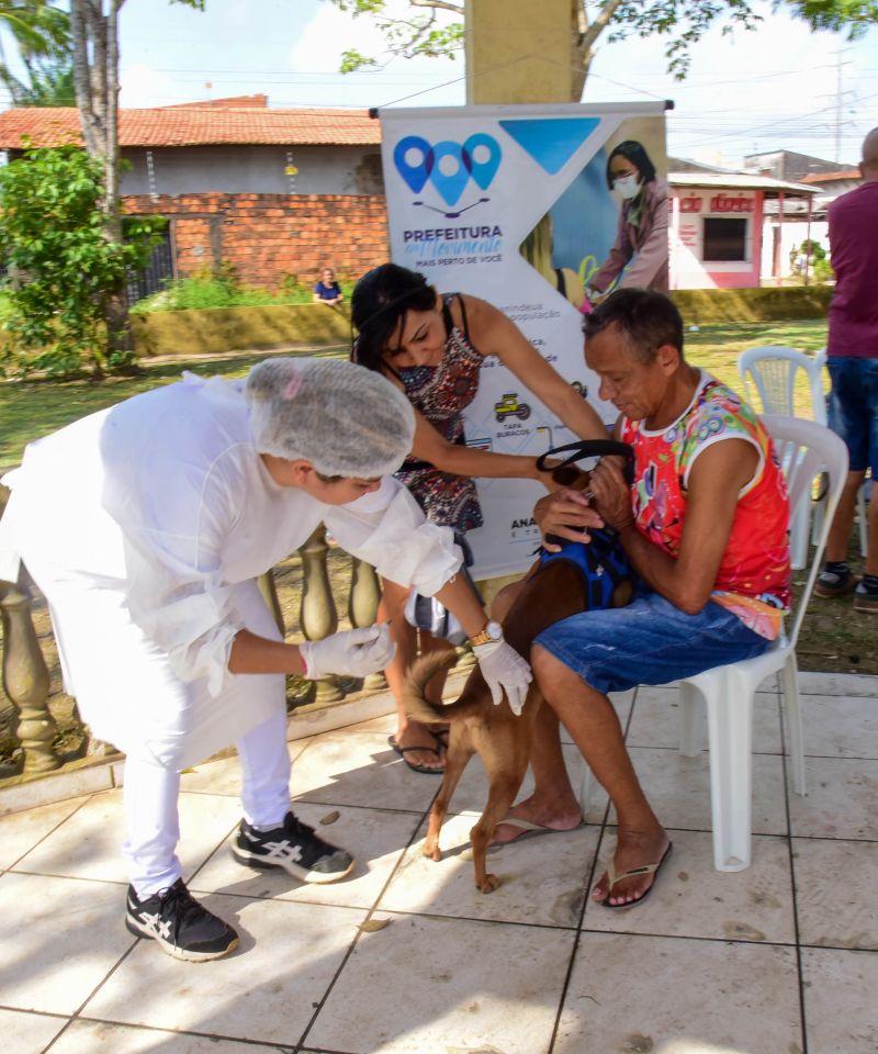 Programa Prefeitura em Movimento no bairro do Curuçambá