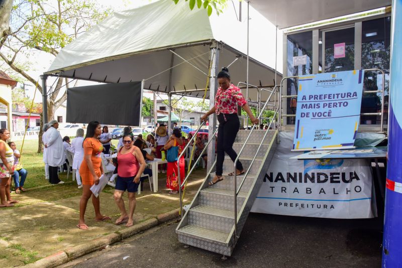 Programa Prefeitura em Movimento no bairro do Curuçambá