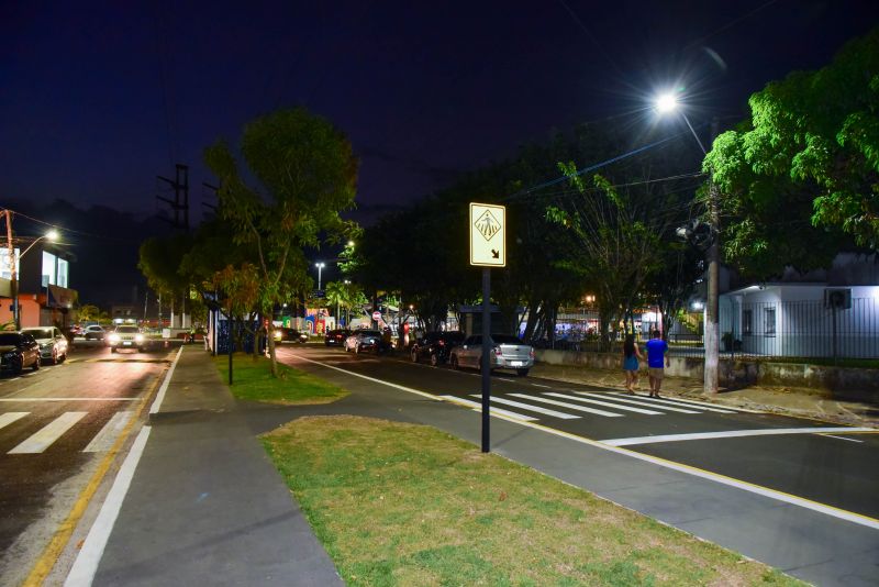 Inauguração da nova avenida Deputado Alessandro Novelino, antiga rua do fio na Cidade Nova Ill