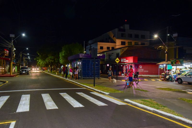 Inauguração da nova avenida Deputado Alessandro Novelino, antiga rua do fio na Cidade Nova Ill