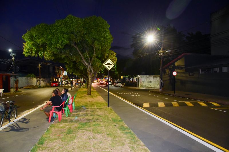 Inauguração da nova avenida Deputado Alessandro Novelino, antiga rua do fio na Cidade Nova Ill