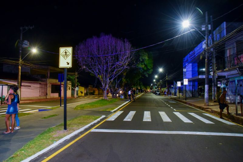 Inauguração da nova avenida Deputado Alessandro Novelino, antiga rua do fio na Cidade Nova Ill