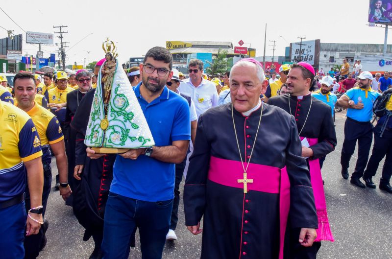 Traslado da Imagem Peregrina de Nossa Senhora de Nazaré, do Castanheira até Unama Br