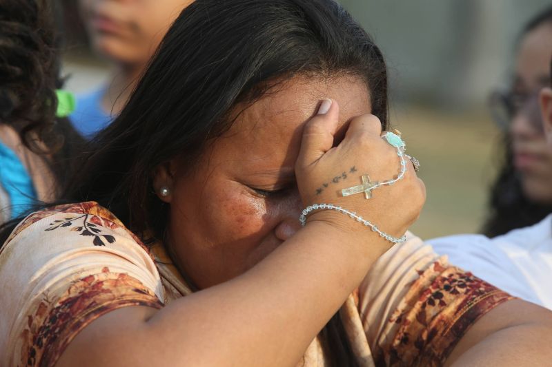 Chegada do traslado da Imagem Peregrina de Nossa Senhora de Nazaré na Igreja Matriz de Ananindeua