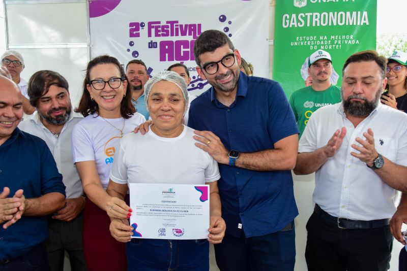 Segunda edição do Festival do Açaí de Ananindeua na praça da Bíblia