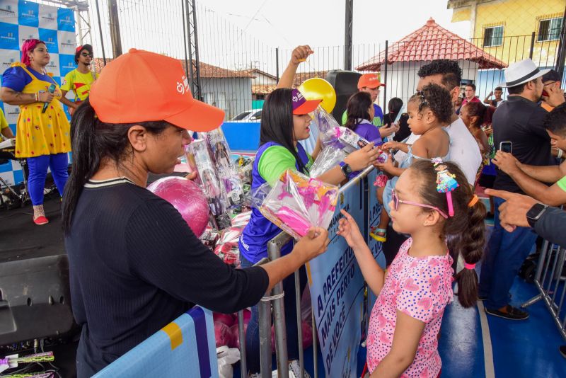 Inauguração da praça professora Maria de Fátima no conjunto Guajará I