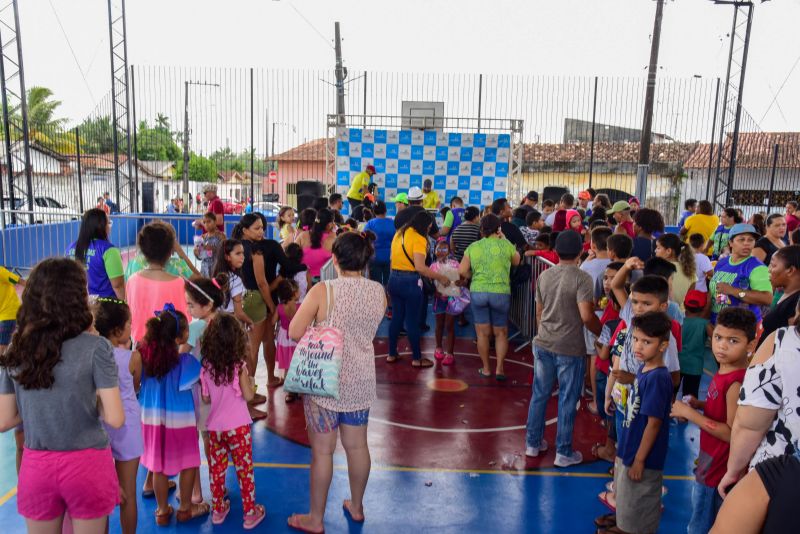 Inauguração da praça professora Maria de Fátima no conjunto Guajará I