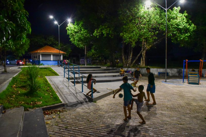 Praça Bacia Leiteira no Icuí Guajará