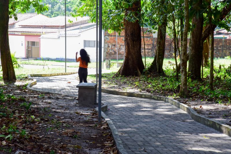 Bosque Marajoara no conjunto Júlia Seffer