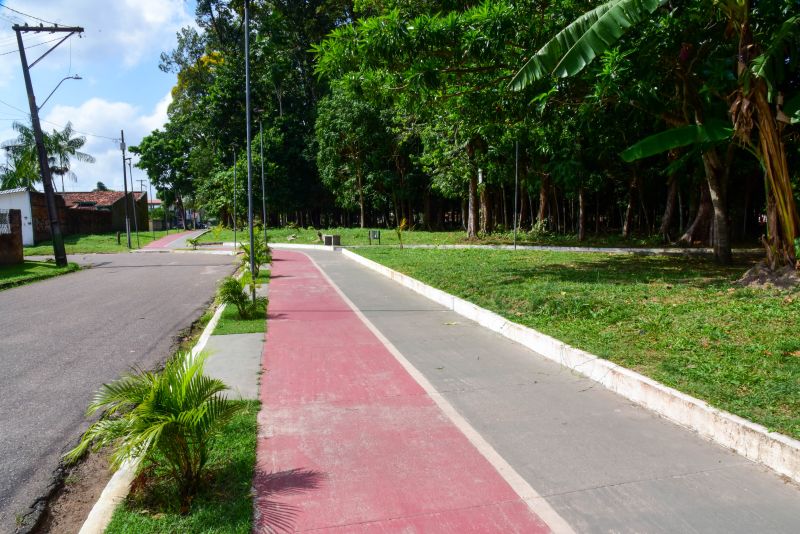 Bosque Marajoara no conjunto Júlia Seffer