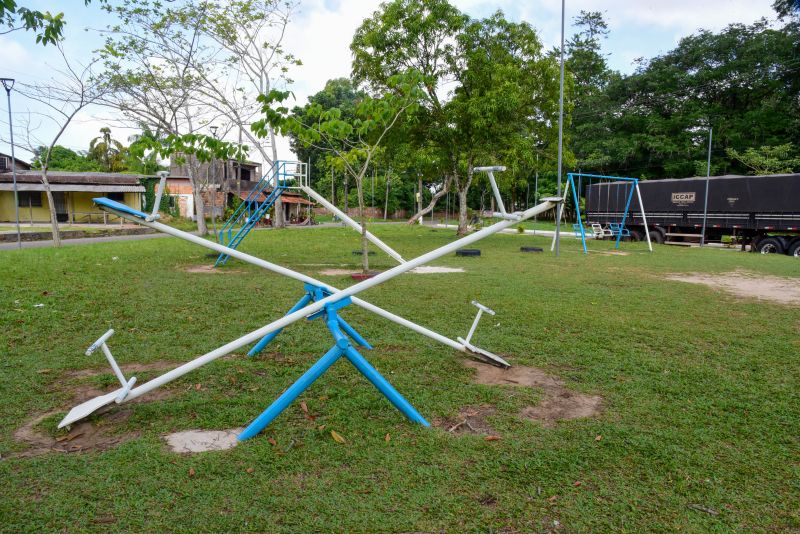 Bosque Marajoara no conjunto Júlia Seffer