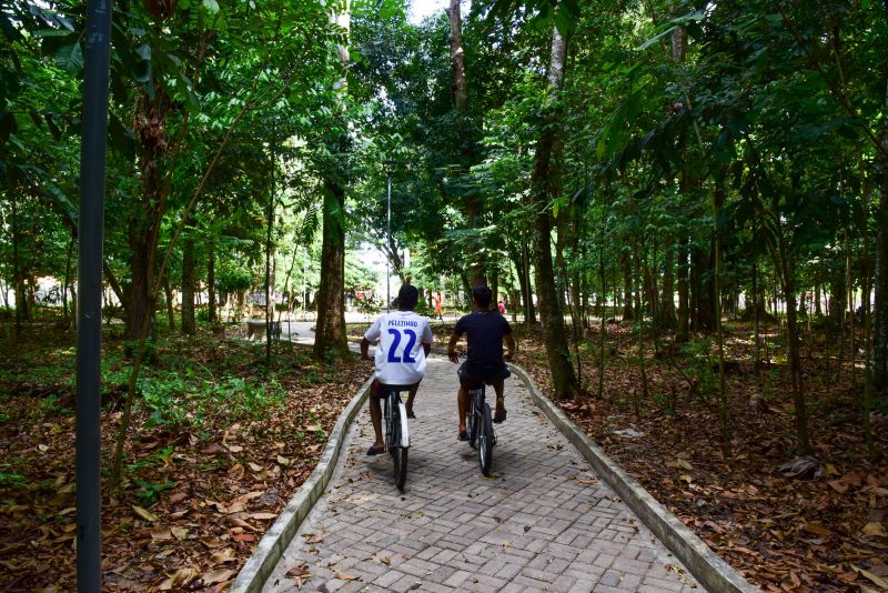 Bosque Marajoara no conjunto Júlia Seffer