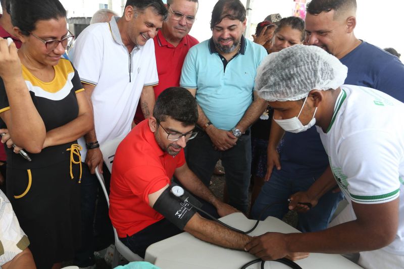 Ação do Programa Prefeitura em Movimento no bairro do Icuí Laranjeira