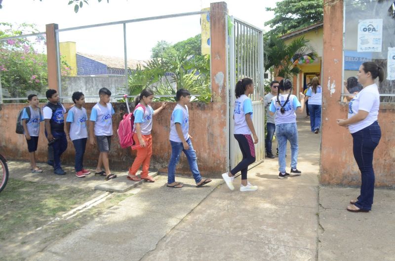 1° dia de prova SAEB 2023, para alunos de Ananindeua