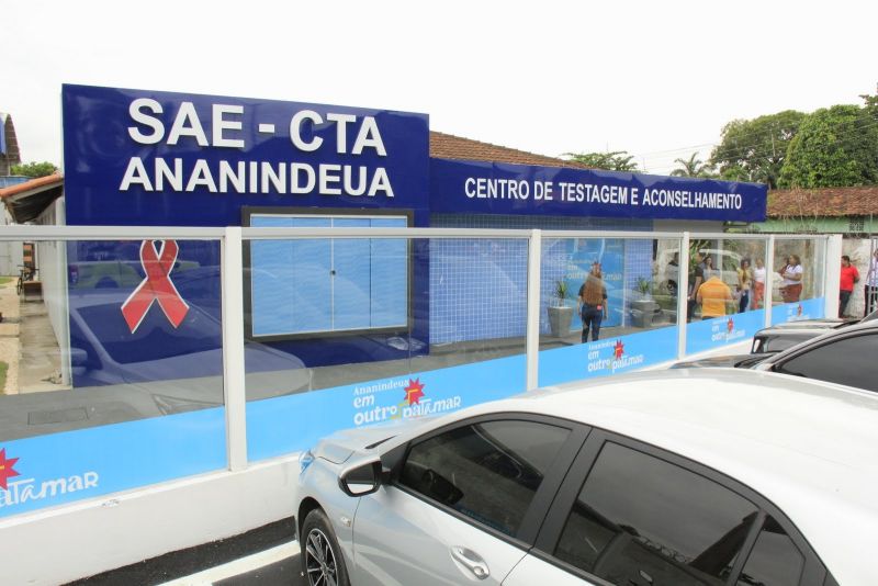 Entrega do Novo SAE e CTA (Centro de Testagem e Aconselhamento) Totalmente Revitalizado