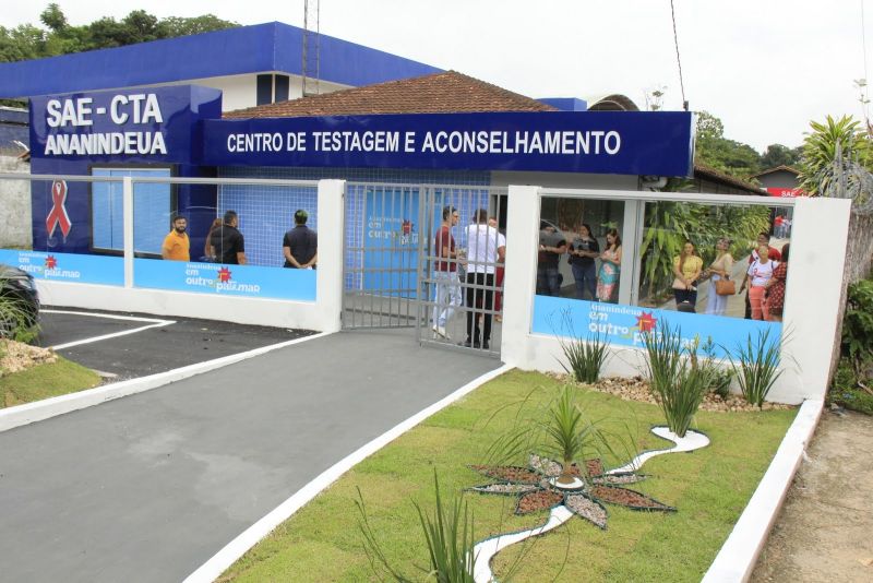 Entrega do Novo SAE e CTA (Centro de Testagem e Aconselhamento) Totalmente Revitalizado