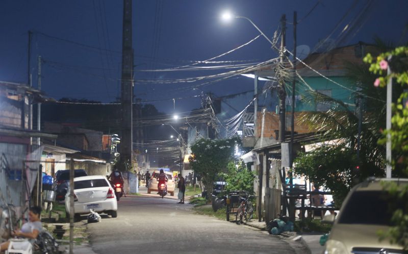 Entrega da Nova Iluminação em Lâmpada de Led no bairro Guanabara