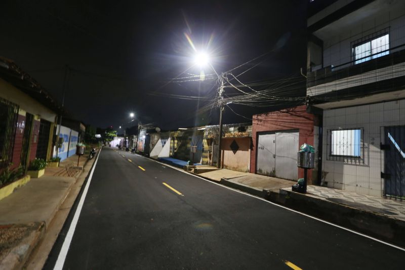 Inauguração das ruas Asfaltadas com sinalização e Iluminação em Led do Conjunto Jardim Cristal no bairro 40 Horas
