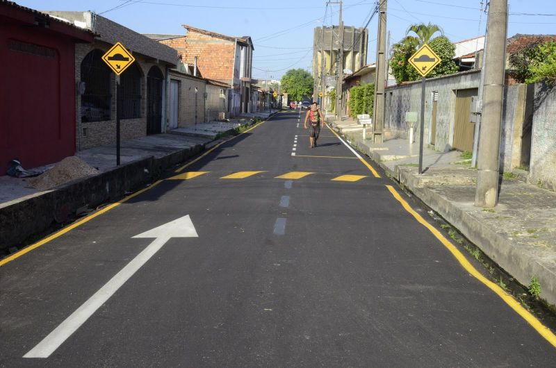 Inauguração de ruas Pavimentadas no conjunto Guajará I – WE 64 e WE 65