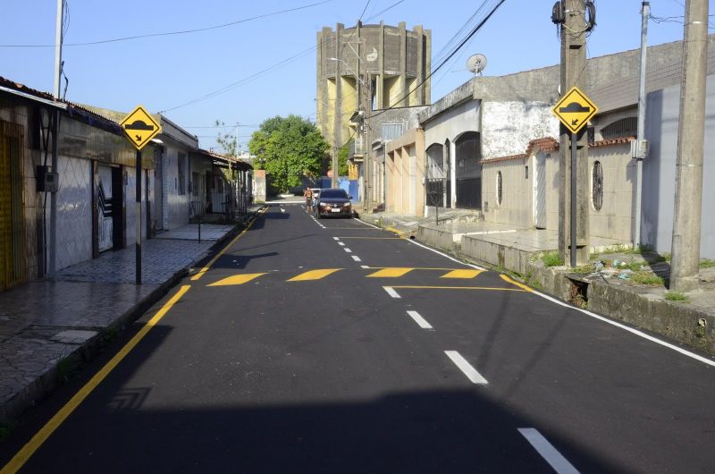 Inauguração de ruas Pavimentadas no conjunto Guajará I – WE 64 e WE 65