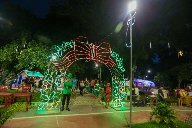 Abertura Natal de Amor no bosque Marajoara bairro Júlia Seffer