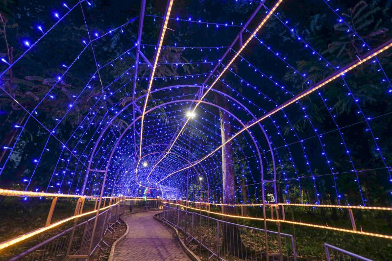 Abertura Natal de Amor no bosque Marajoara bairro Júlia Seffer