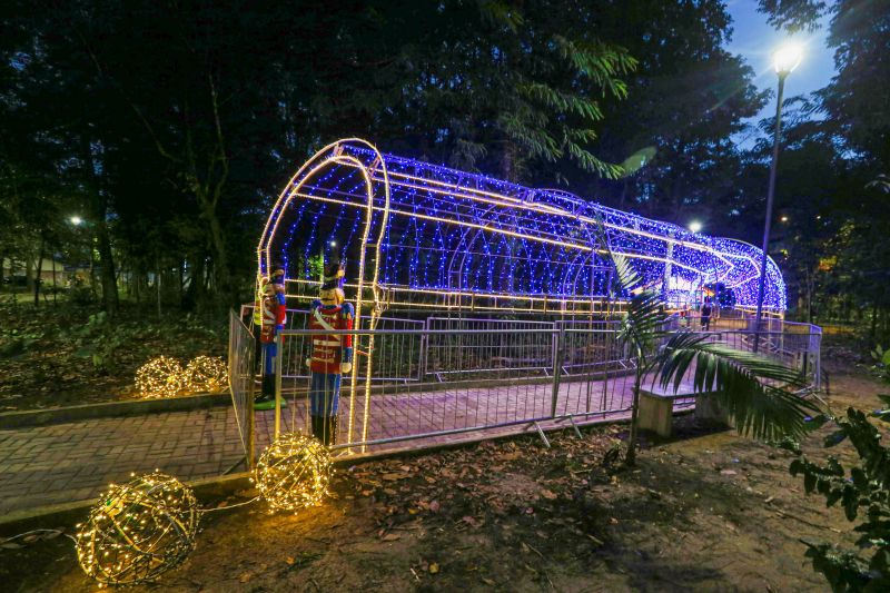 Abertura Natal de Amor no bosque Marajoara bairro Júlia Seffer