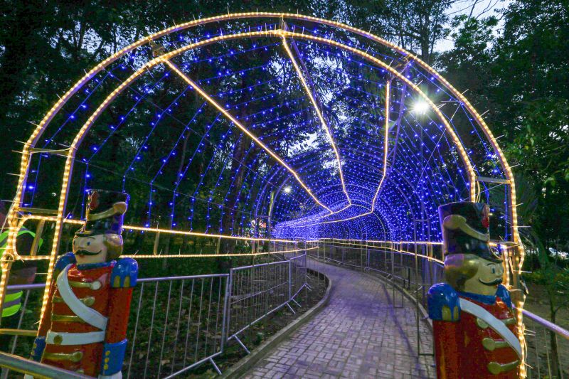 Abertura Natal de Amor no bosque Marajoara bairro Júlia Seffer