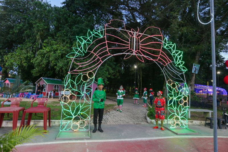 Abertura Natal de Amor no bosque Marajoara bairro Júlia Seffer