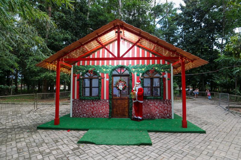 Abertura Natal de Amor no bosque Marajoara bairro Júlia Seffer