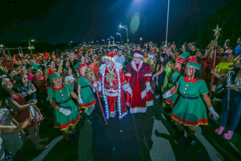 Abertura do Natal do Amor na Orla de Ananindeua