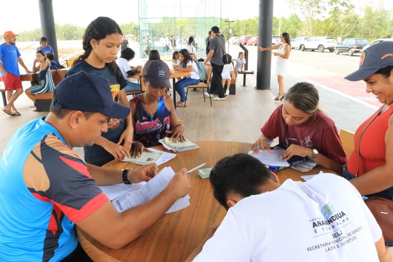 Inscrições para os Atletas do Projeto Raquete do Futuro