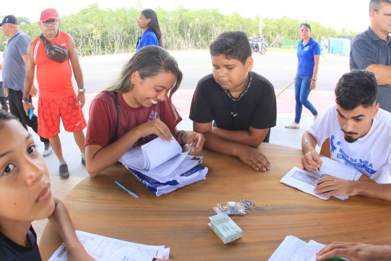 Inscrições para os Atletas do Projeto Raquete do Futuro