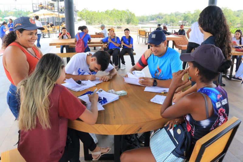 Inscrições para os Atletas do Projeto Raquete do Futuro