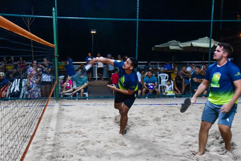 Evento esportivo na Orla de Ananindeua - Projeto Raquetes do Futuro - Beach Tênis e Tênis