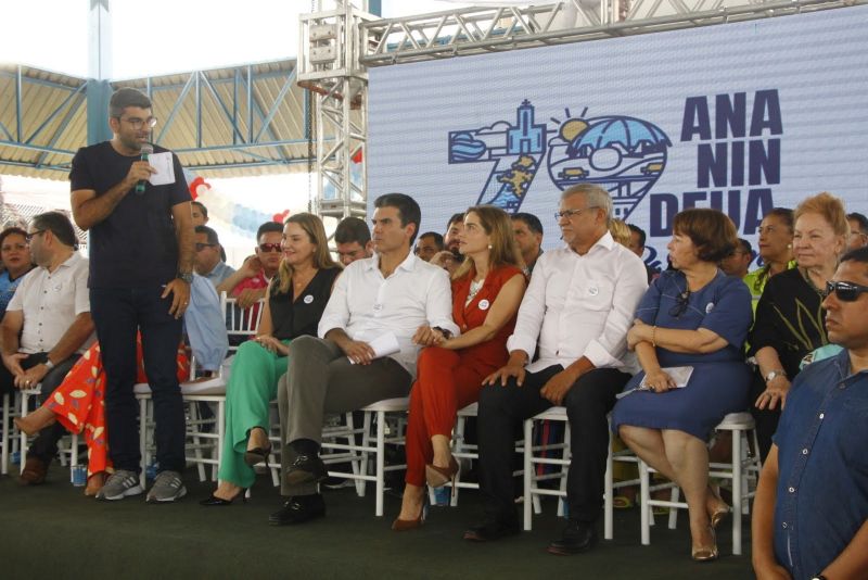 Inauguração da EMEF Laercio Wilson Barbalho, segunda escola do município que funcionará de forma Cívico-Militar