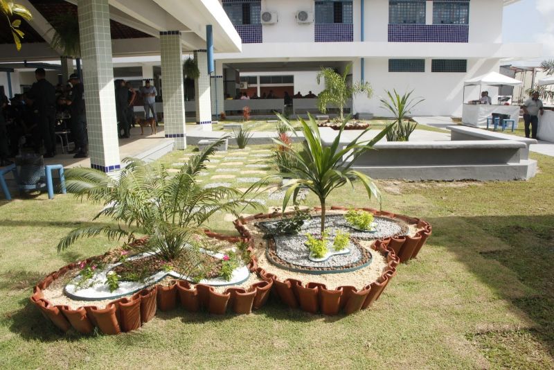 Inauguração da EMEF Laercio Wilson Barbalho, segunda escola do município que funcionará de forma Cívico-Militar