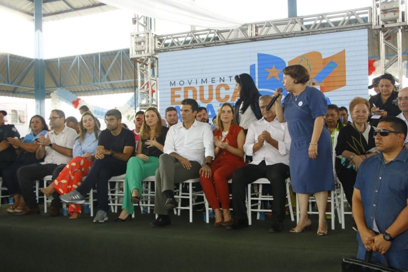 Inauguração da EMEF Laercio Wilson Barbalho, segunda escola do município que funcionará de forma Cívico-Militar