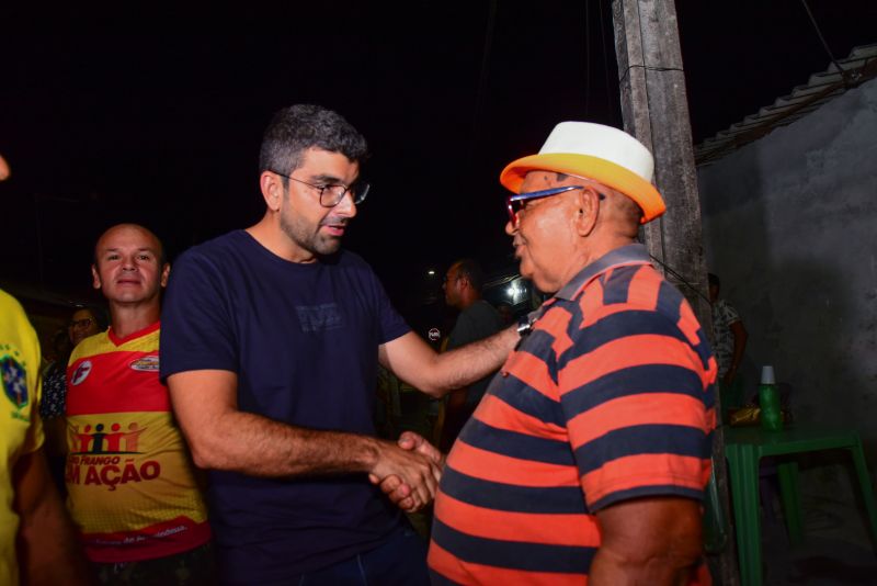 Inauguração das ruas da comunidade Vitória Régia no bairro Distrito Industrial