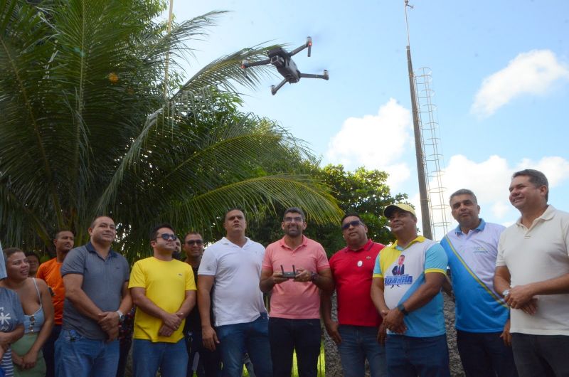 Vôo inaugural para estudo de regularização fundiaria no bairro do Atalaia