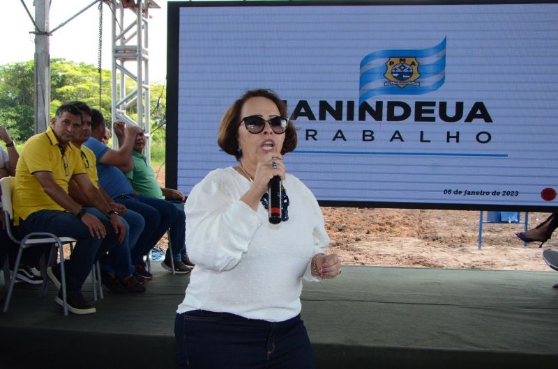 Assinatura de ordem serviço para construção 1ª Escola do Município que funcionará em tempo Integral EMEF Parque Eco Escola