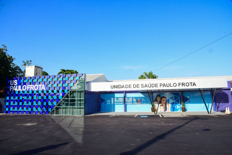 Inauguração da Nova Unidade de Saúde Paulo Frota com centro de Referência em Vacinação Totalmente Revitalizada, Modernizado e Ampliado na Cidade Nova