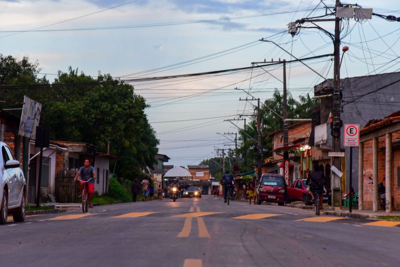 Inauguração Asfáltica da avenida Carlos Prestes no bairro de Águas Lindas