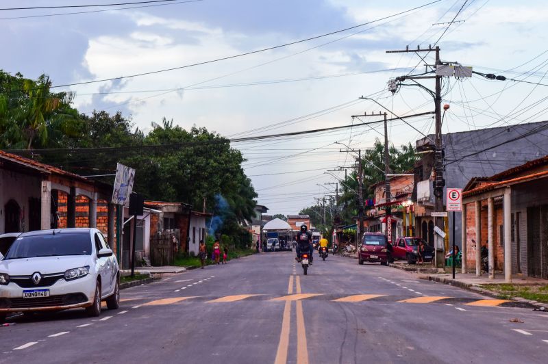 Inauguração Asfáltica da avenida Carlos Prestes no bairro de Águas Lindas