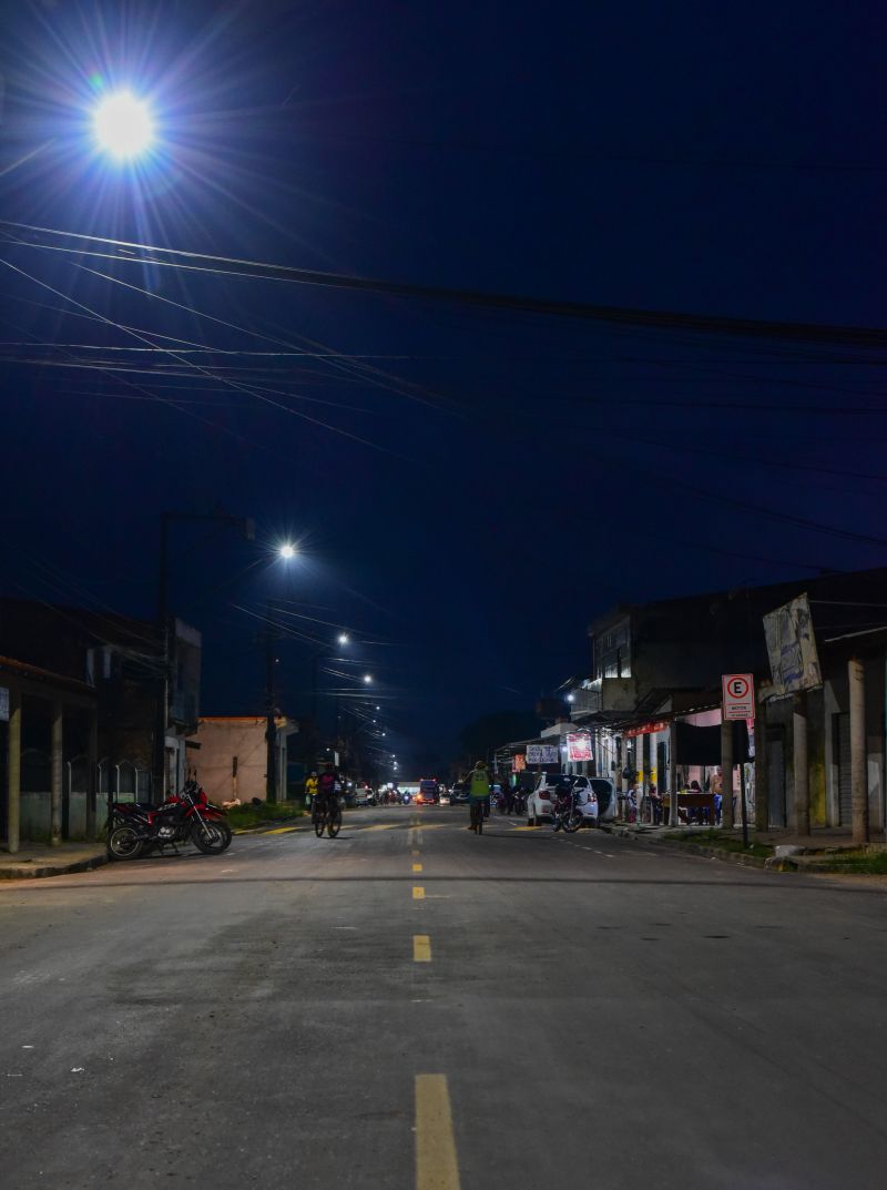 Inauguração Asfáltica da avenida Carlos Prestes no bairro de Águas Lindas