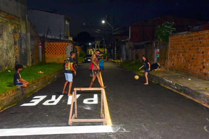 Inauguração de ruas Pavimentadas e Sinalizadas, rua Feijó, rua Xapuri e rua Plácido Castro no bairro Paar