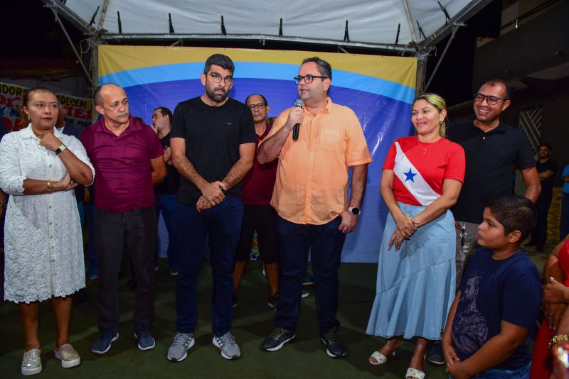 Inauguração de ruas Pavimentadas e Sinalizadas, rua Feijó, rua Xapuri e rua Plácido Castro no bairro Paar