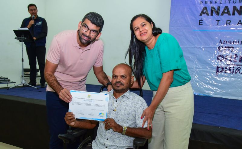 Cerimônia de posse do Conselho Municipal de Assistência Social e Conselho Municipal da Criança e Adolescente na ACIA